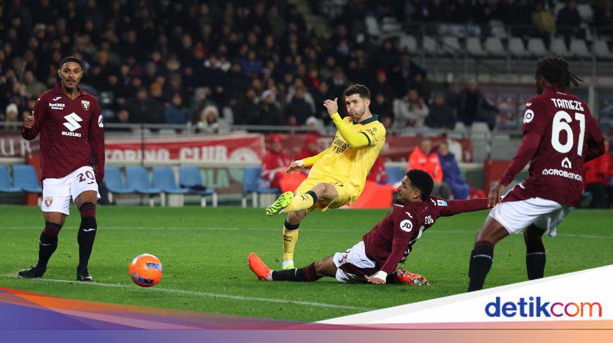 Torino Vs Milan: Comeback, Rossoneri Menang 3-2