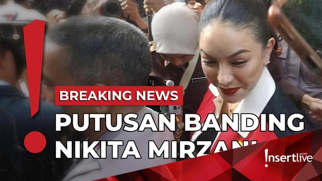 Live Streaming: Putusan Banding Nikita Mirzani atas Vonis 4 Tahun Penjara