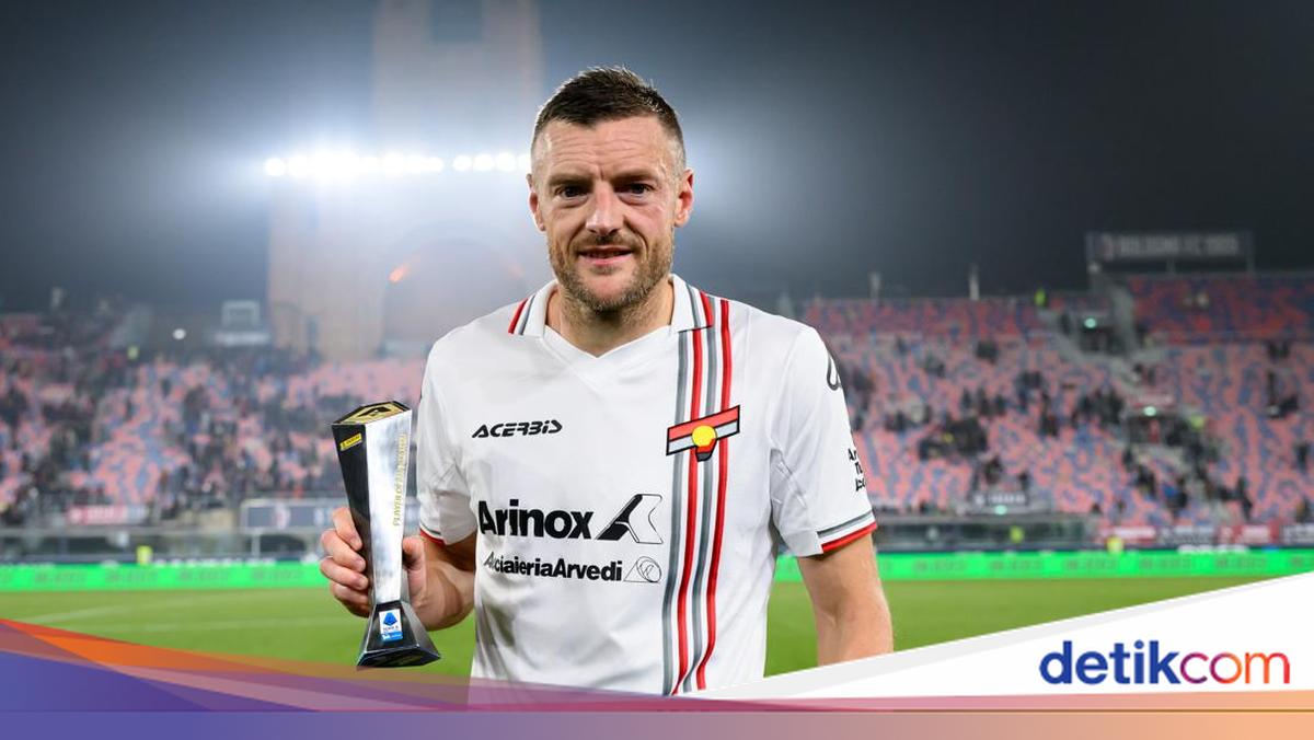 Jamie Vardy Tua-tua Keladi, Bikin Rekor di Serie A