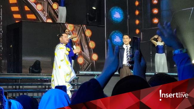 Nassar dan Afgan Guncang Panggung HUT Transmedia lewat Seperti Mati Lampu