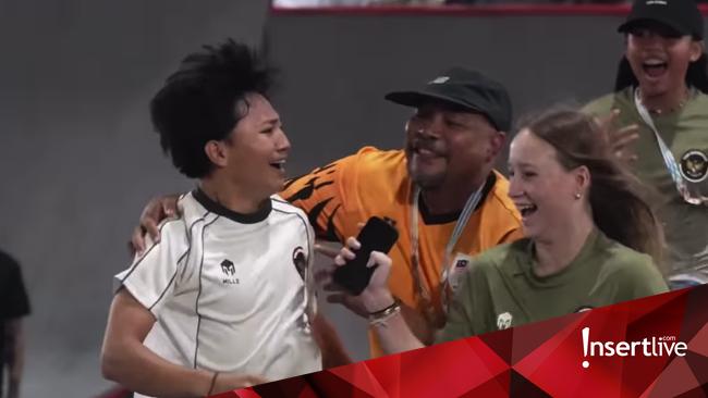 Viral Atlet Indonesia Dipeluk Ofisial Malaysia Saat Raih Emas SEA Games 2025