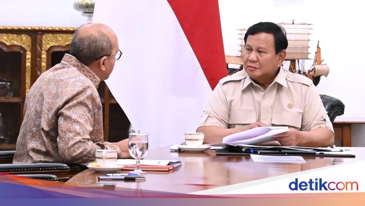 Di Hambalang, Prabowo Kasih Arahan Khusus Soal Hilirisasi ke Rosan