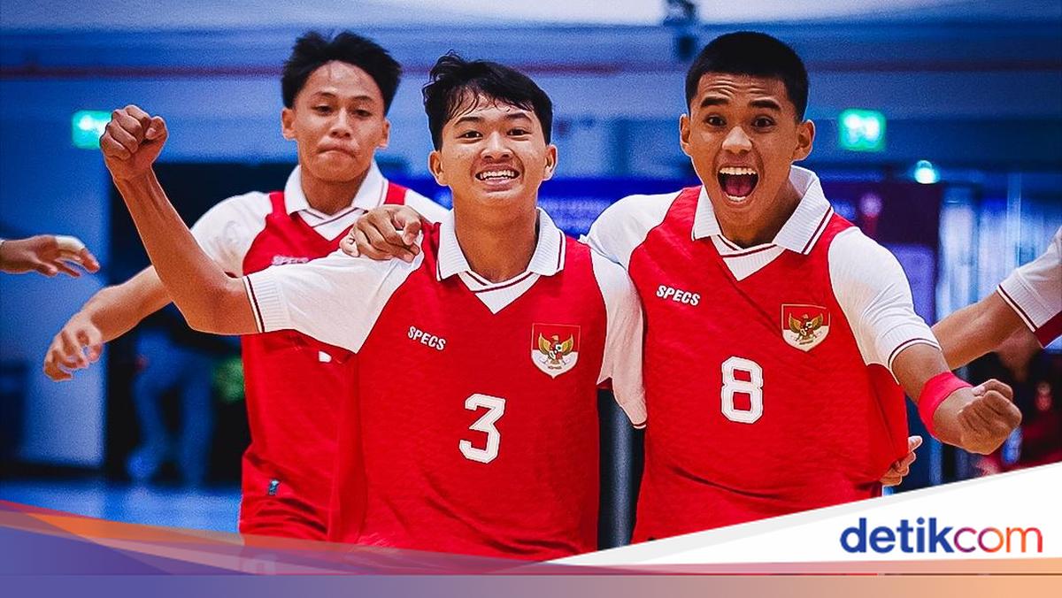 Timnas Futsal Indonesia U-16 melaju ke final Piala AFF 2025. Garuda Muda melaju usai bermain imbang 3-3 kontra Thailand!