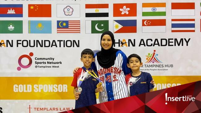 Bangganya Tya Ariestya Usai Kedua Putra Juara Taekwondo Tingkat Internasional