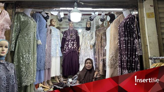 Gamis Bini Orang Jadi Tren Lebaran, Penjualan di Tanah Abang Melejit