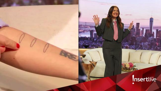 Drew Barrymore Ungkap Makna Tato Ikan Sarden, Simbol Dua Putri dan Luka Masa Kecil