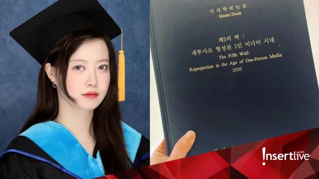 Ku Hye Sun Resmi Sandang Gelar Magister Jurnalisme Sains