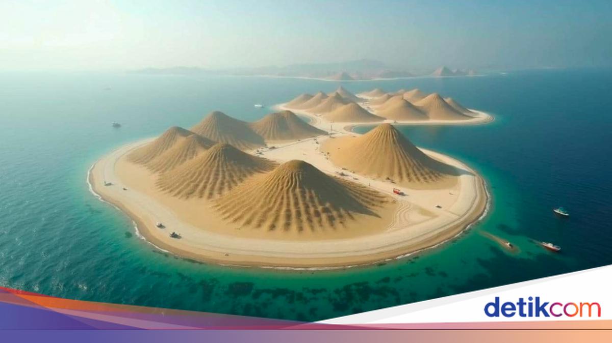 China Nimbun Pasir 12 Tahun, Ubah Laut Jadi Pulau Raksasa
