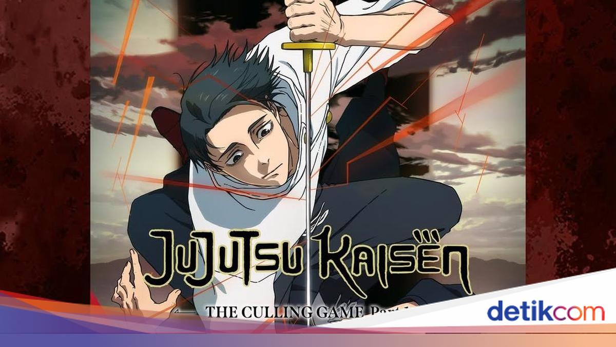 Yuta Okkotsu dalam pose pertarungan intens di episode finale Jujutsu Kaisen Season 3