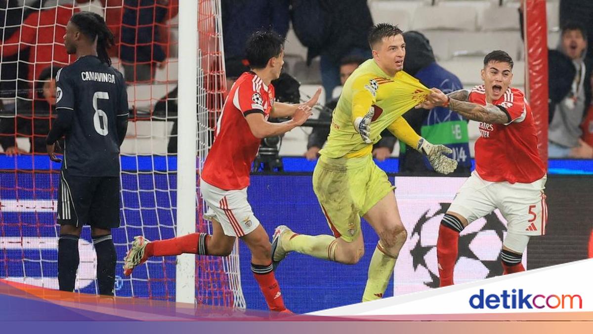 Anatoliy Trubin Bobol Madrid, Jadi Kiper Kelima Pencetak Gol di Liga Champions 5 Kiper Cetak Gol di Liga Champions, Terbaru Anatoliy Trubin Bobol Madrid