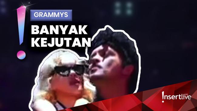 Video: Rose Cium Pipi Bruno Mars-Justin Bieber Tanpa Baju di Grammy