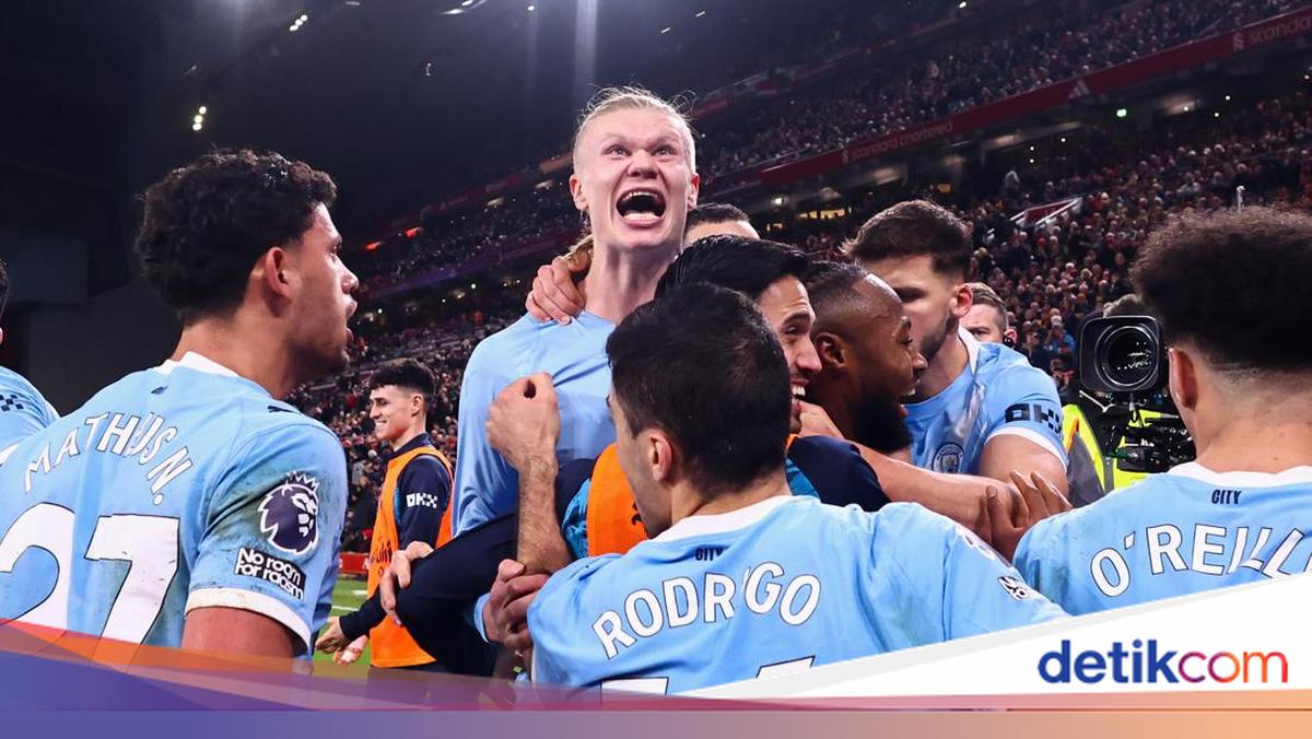 Man City Ukir Sejarah Gila! Akhiri Kutukan 89 Tahun Kontra Liverpool