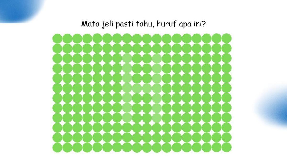 Jangan Ngaku Bermata Jeli Kalau Belum Coba 7 Tantangan Huruf Tersembunyi Ini