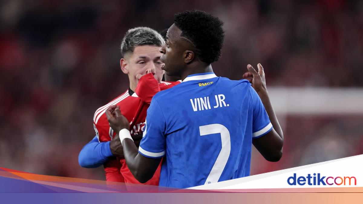 UEFA Hukum Prestianni 6 Laga Usai Hina Vinicius dengan Sebutan 'Homo'