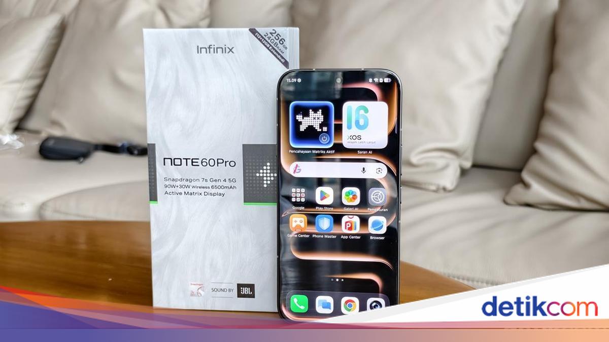 Review Infinix Note 60 Pro: Spek Naik Kelas, Gaming Mulus Tanpa Batas