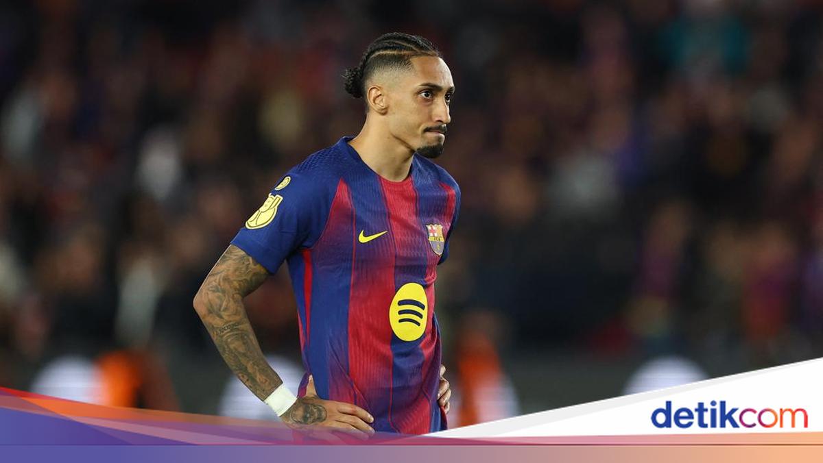 Raphinha pulih tepat waktu, Barcelona incar kunci gelar di kandang Osasuna