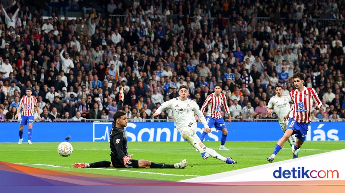 Madrid Vs Atletico: Vinicius Bikin Brace, Los Blancos Menang 3