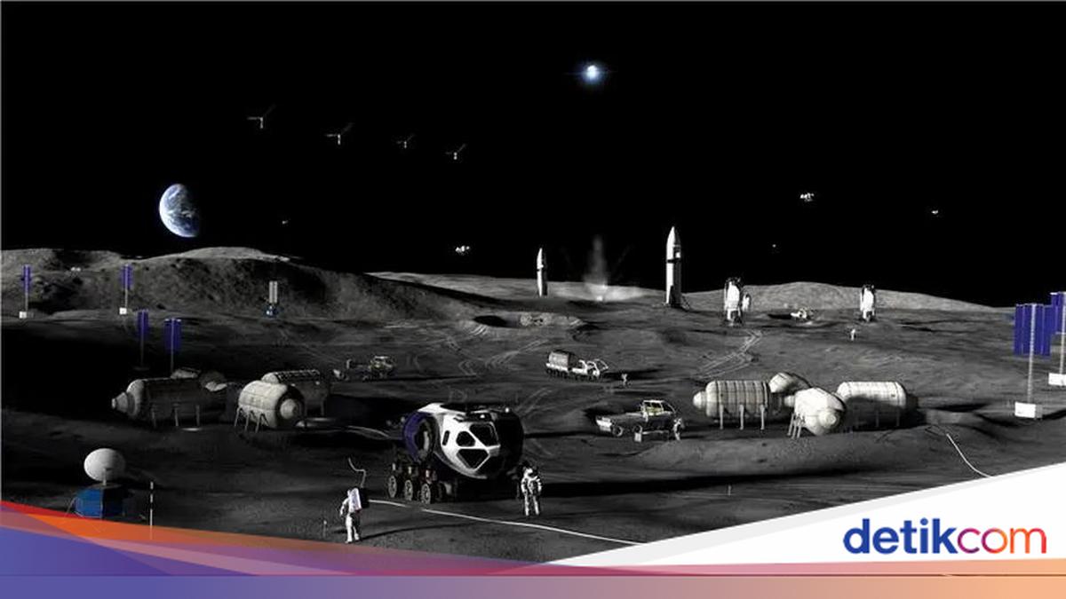 Manusia Diprediksi Tinggal dan Bekerja di Bulan Tahun 2030-an