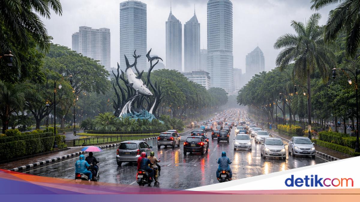 Hujan di Surabaya Bukan karena Peralihan Musim, Ini Penjelasan BMKG