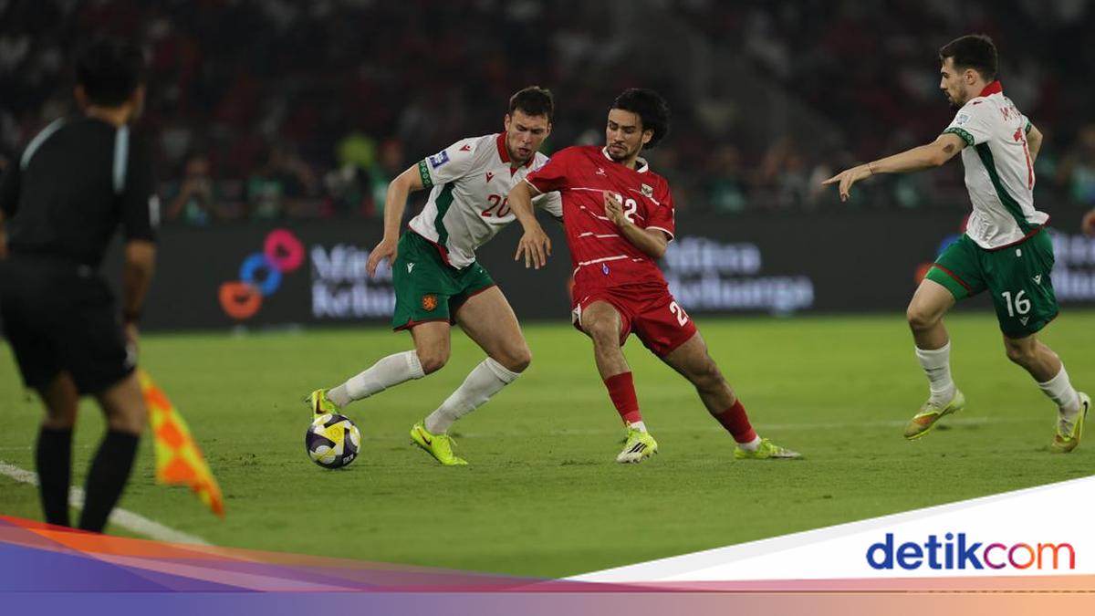 Indonesia Vs Bulgaria: Garuda Tertinggal 0-1 di Babak Pertama