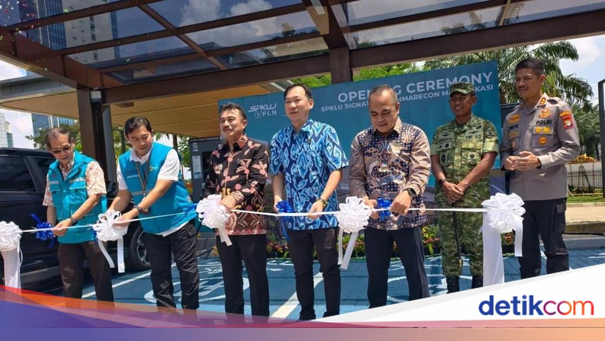 SPKLU Berkapasitas 2,7 MVA Resmi Beroperasi di Summarecon Mall Bekasi