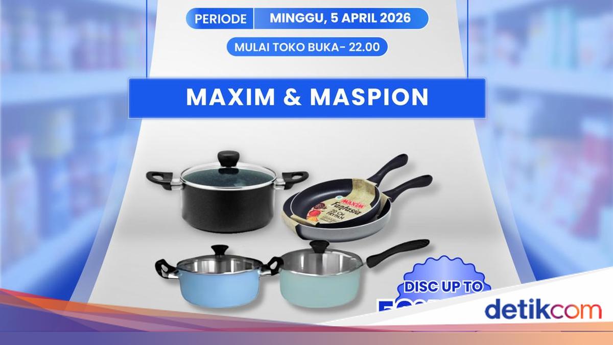 Teflon dan Panci di Transmart Full Day Sale Cuma Rp 70.000-an