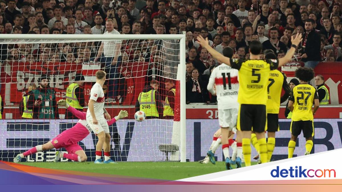 Stuttgart Vs Dortmund: 2 Gol di Injury Time Menangkan Die Borussen