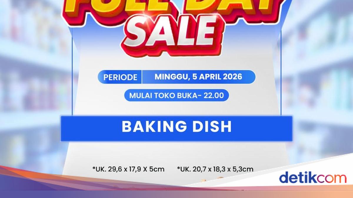 Cuma di Transmart Full Day Sale, Baking Dish Semurah Ini