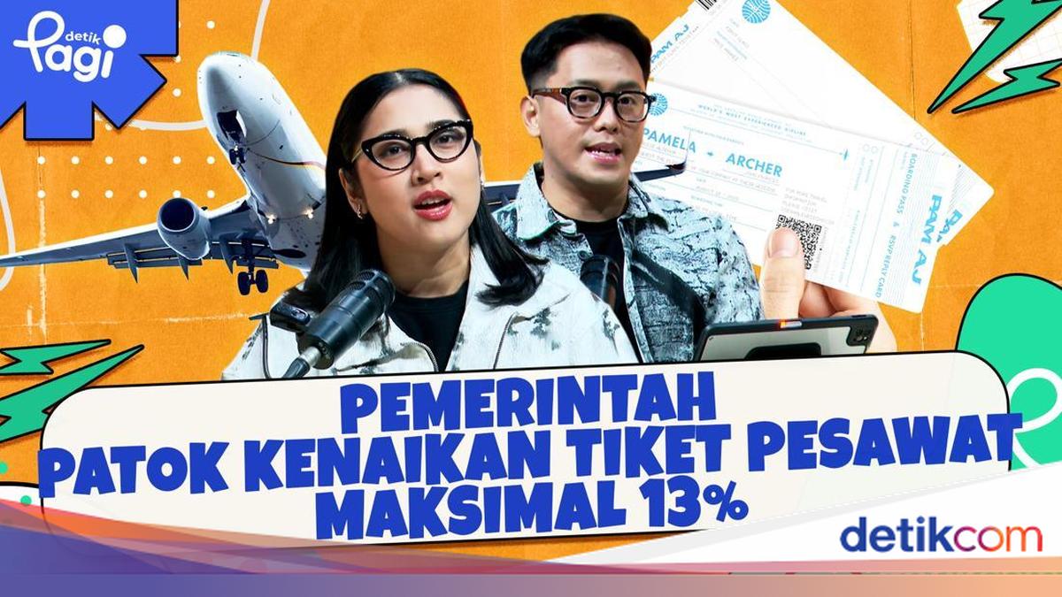 Pemerintah Patok Kenaikan Tiket Pesawat Maksimal 13%