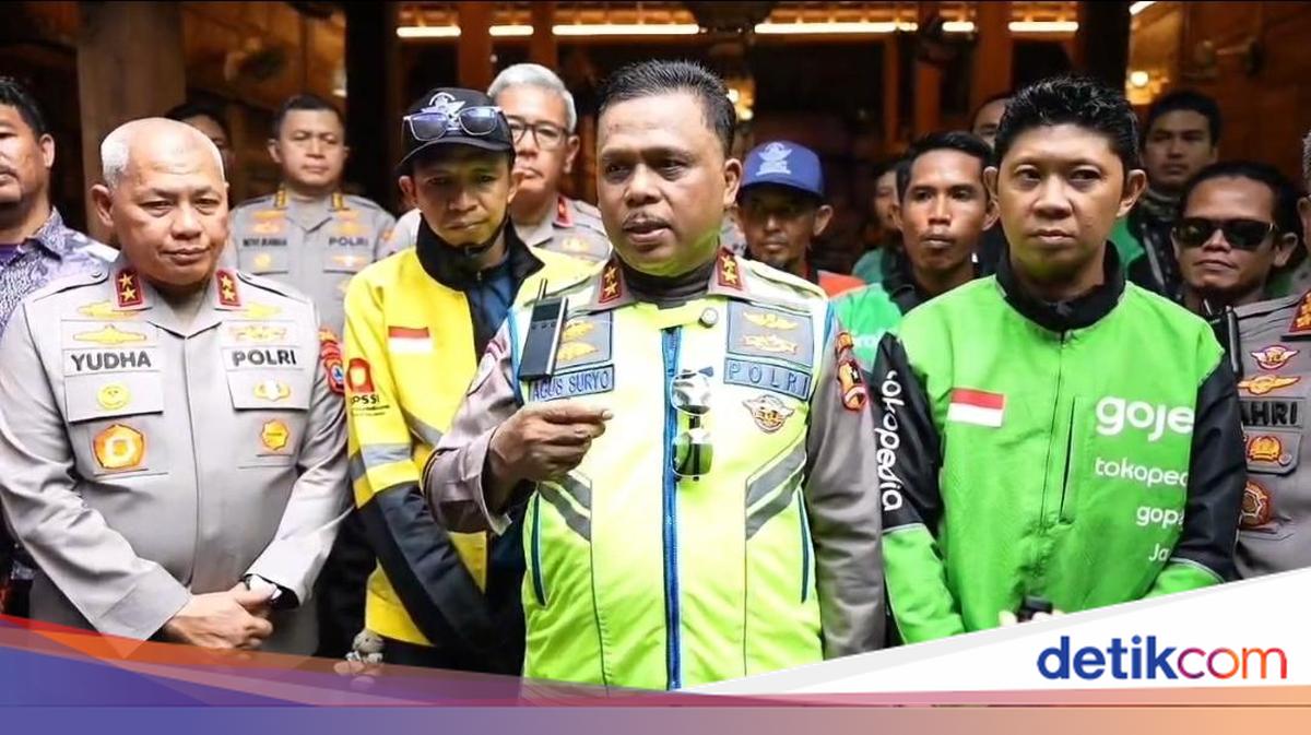 Kakorlantas Sapa Komunitas Ojol Polda Kalsel, Perkuat Kolaborasi Jaga Kamtibmas