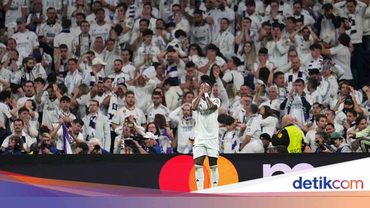 Muka Muram Zidane Lihat Kekalahan Real Madrid