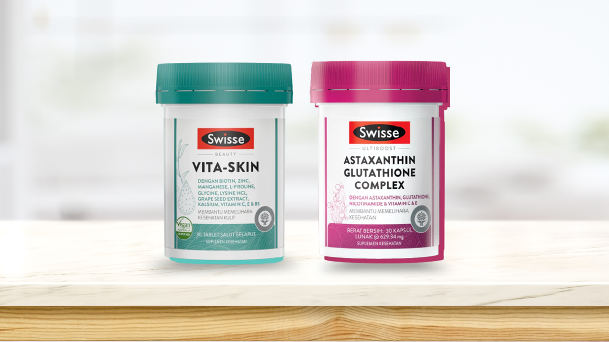 Rahasia Kulit Sehat & Cerah dari Dalam dengan Multivitamin Kulit dari Swisse  Beauty!