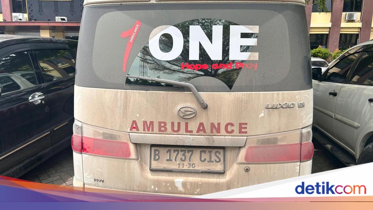 4 Warga Tangerang Selundupkan Sabu 15 Kg Pakai Ambulans di Lampung