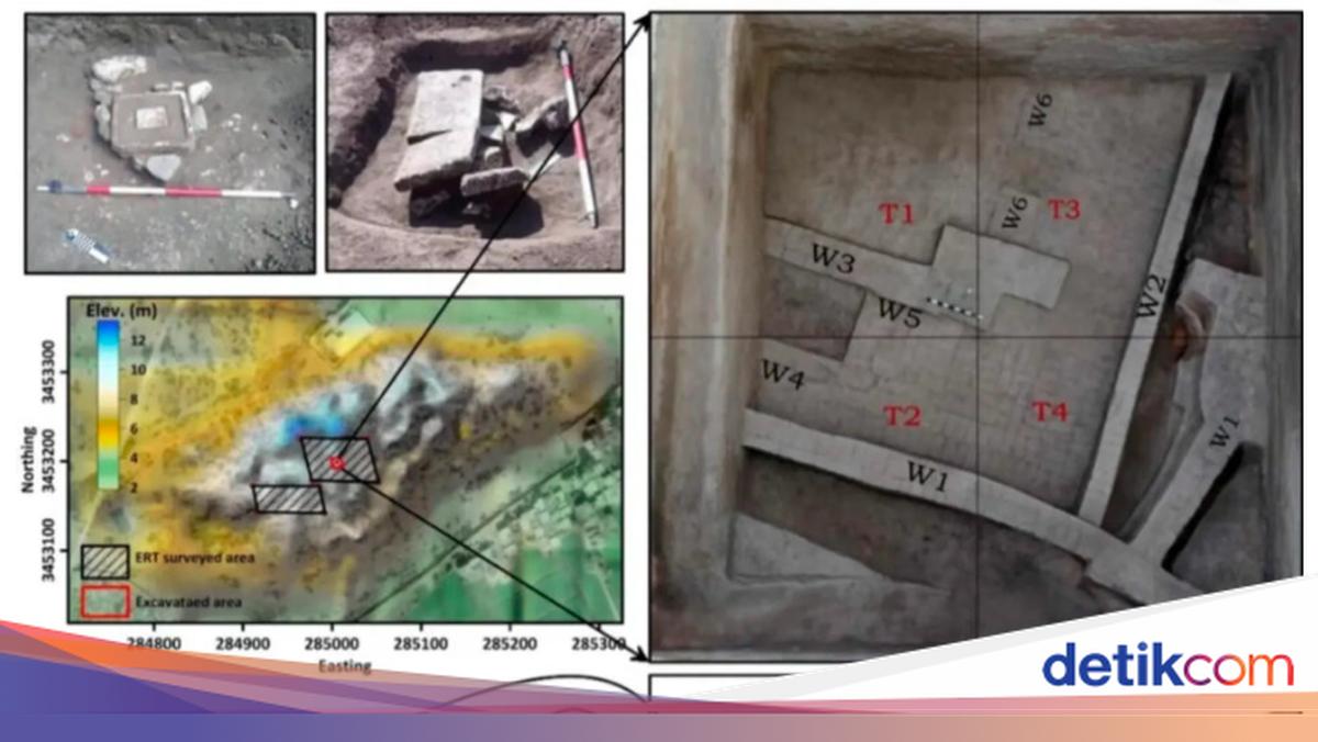 Struktur Misterius Terkubur Sedalam 6 Meter di 'Bukit Firaun'