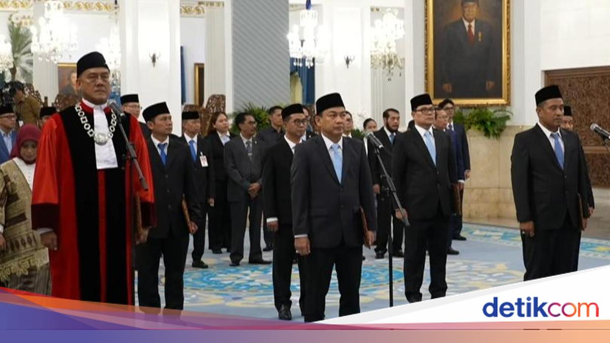 Liliek Prisbawono Adi Resmi Jadi Hakim MK Gantikan Anwar Usman