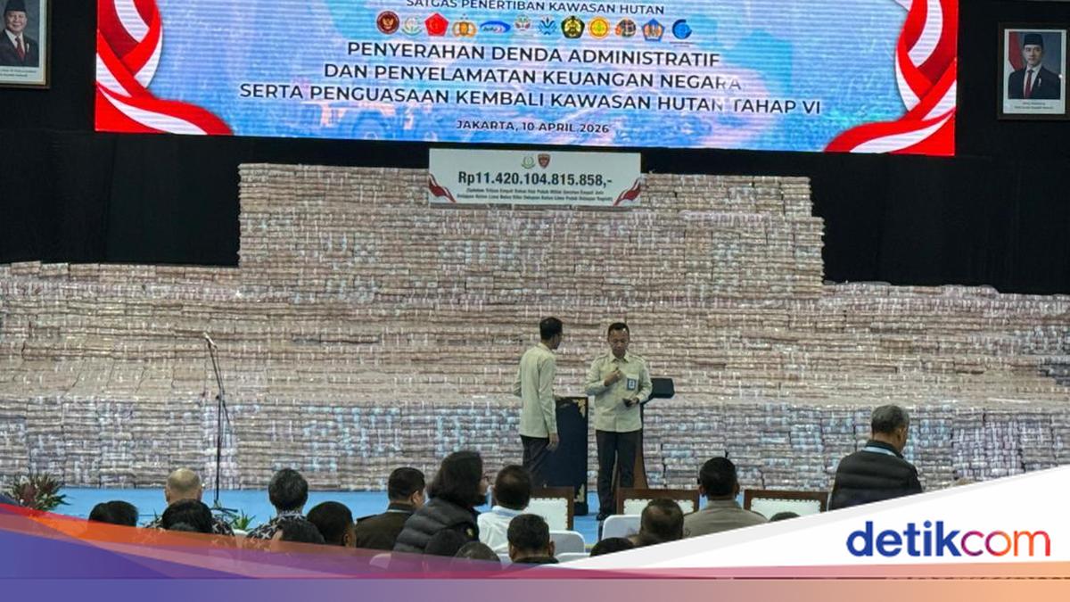 Penampakan 'Gunung' Uang Rp 11,4 Triliun Akan Diserahkan Kejagung ke Negara