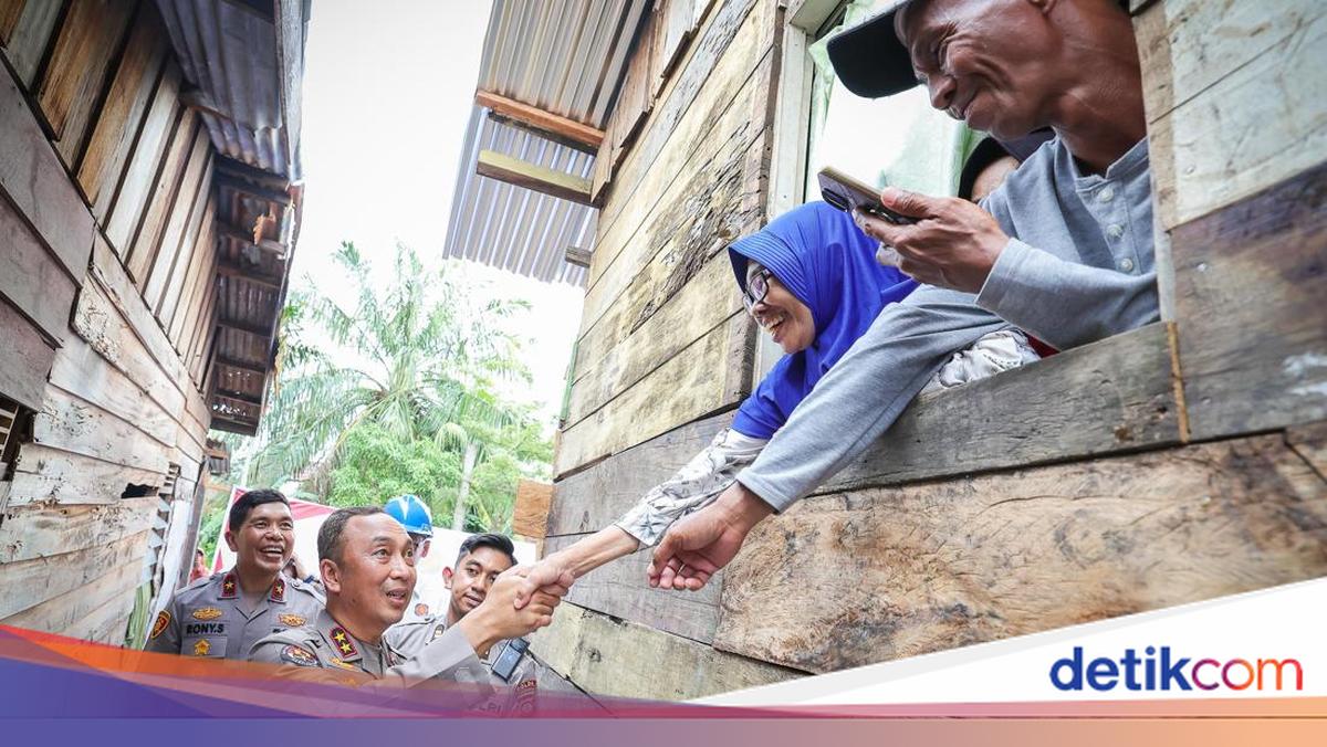 Sambut Hari Bhayangkara 2026, Kapolda Sumsel Bedah 37 Rumah Warga