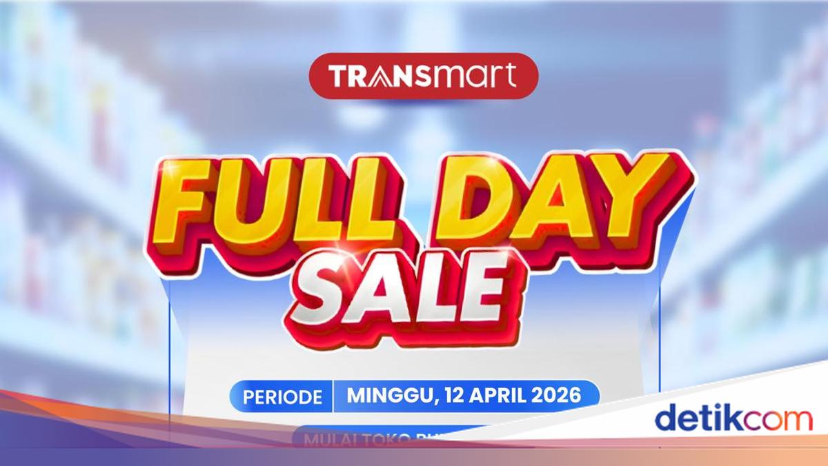 Pesta Diskon Transmart Full Day Sale 50% + 20% Besok Datang Lagi!