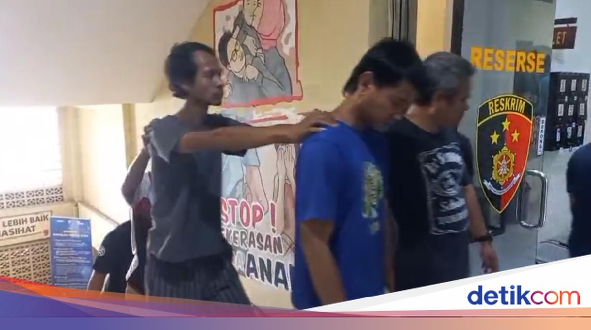 Tampang Lesu Pemalak Tukang Bubur di Tanah Abang Usai Ditangkap Polisi