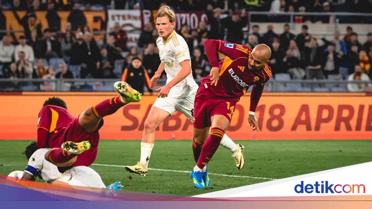 AS Roma Vs Pisa: Hat-trick Donyell Malen Menangkan Il Lupi 3-0