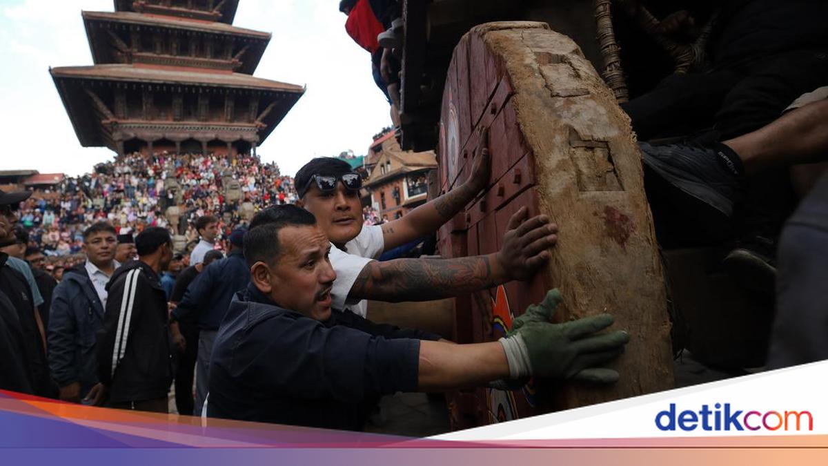 Festival Biska Jatra Hidupkan Tradisi Kuno di Jantung Kathmandu