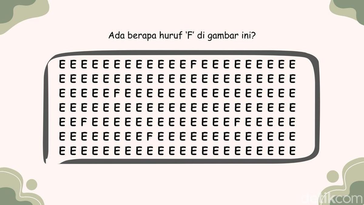 Para 'Sniper' Cuma Butuh 10 Detik Temukan Semua Huruf yang Beda, Sanggup Menandingi?