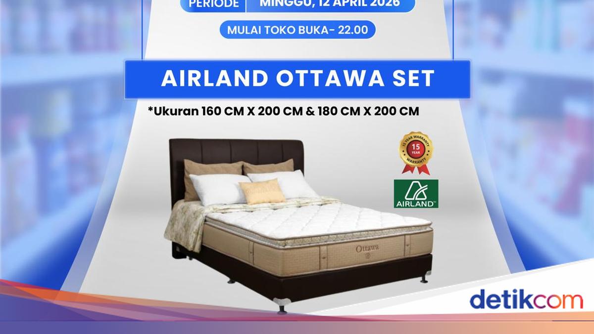 Merapat! Tempat Tidur Banting Harga di Transmart Full Day Sale