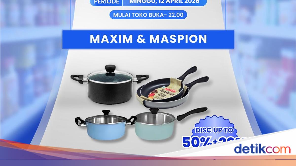 Alat Masak Banting Harga di Transmart Full Day Sale, Merapat!