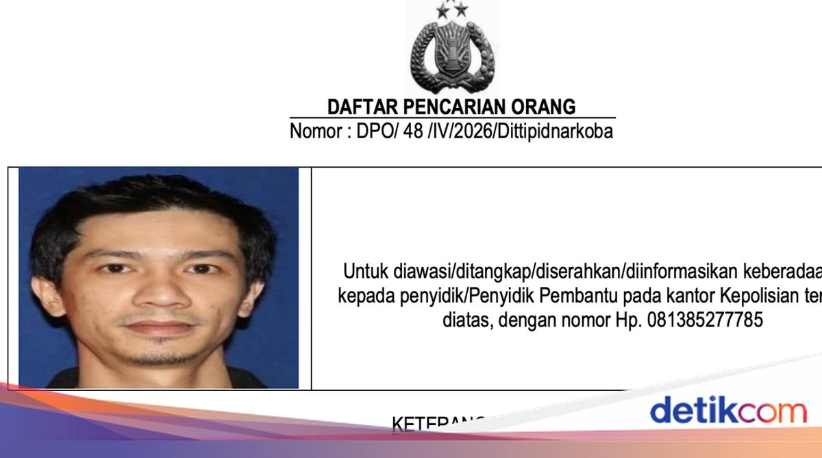 Bareskrim Buru Tosan, Partner in Crime 'The Doctor' Penyuplai Narkoba di THM
