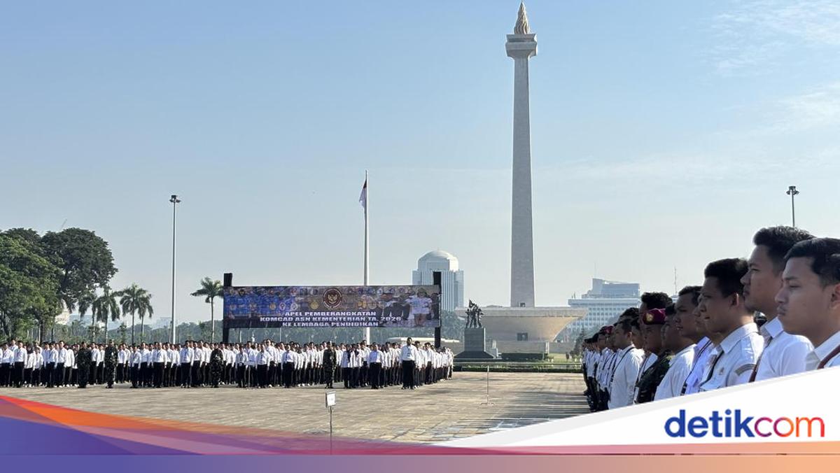 Kemhan Lepas 2.019 ASN Ikut Pelatihan Komcad 1,5 Bulan