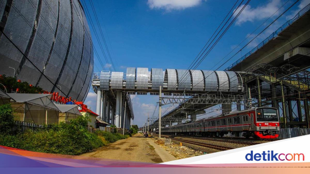 Melihat Progres Proyek Stasiun JIS, Ditarget Beroperasi Juni 2026