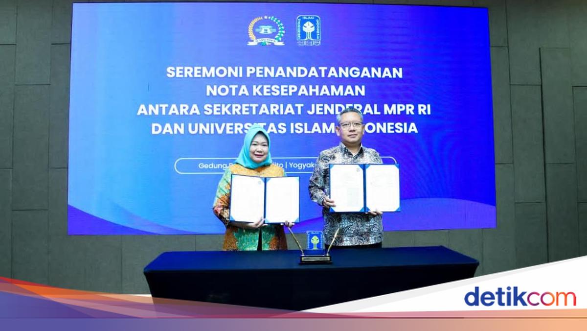 MPR &amp; UII Jalin Kerja Sama Dukung Penguatan Kajian Konstitusi