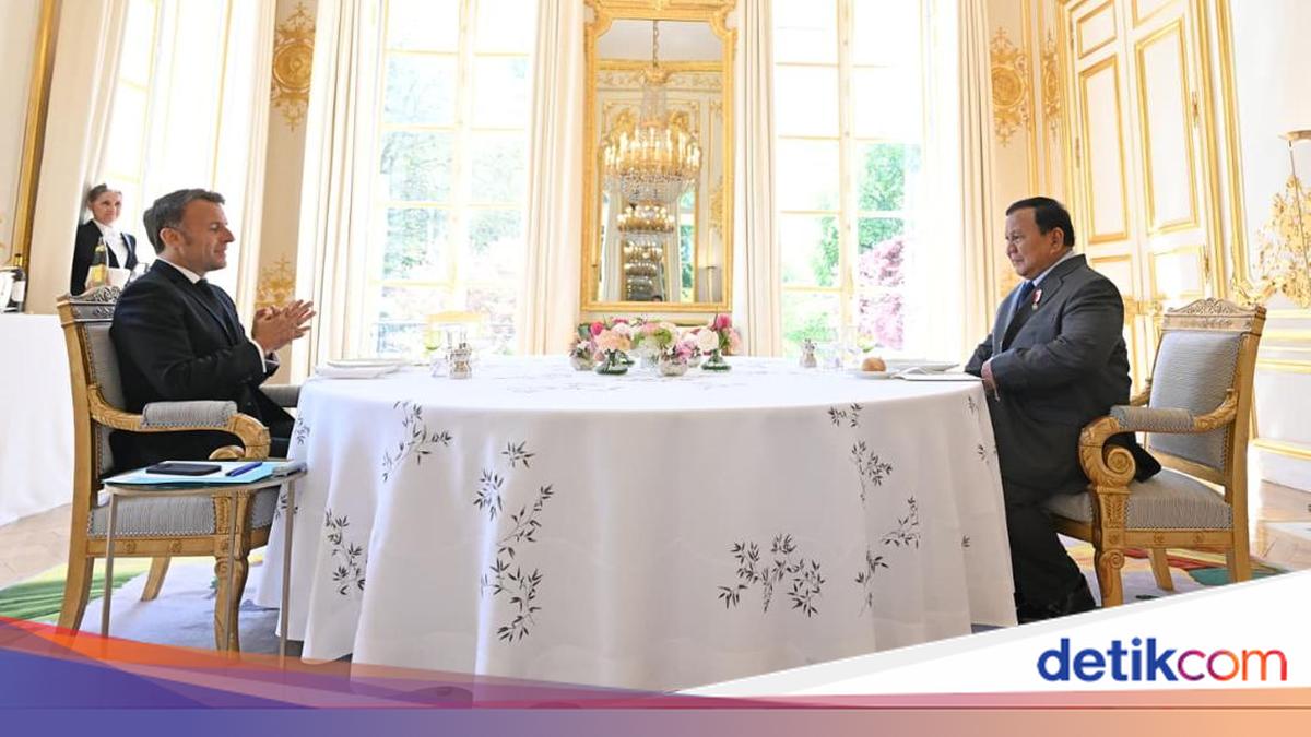 Prabowo dan Macron Ngobrol 4 Mata Selama 2 Jam, Bahas Energi-Pendidikan