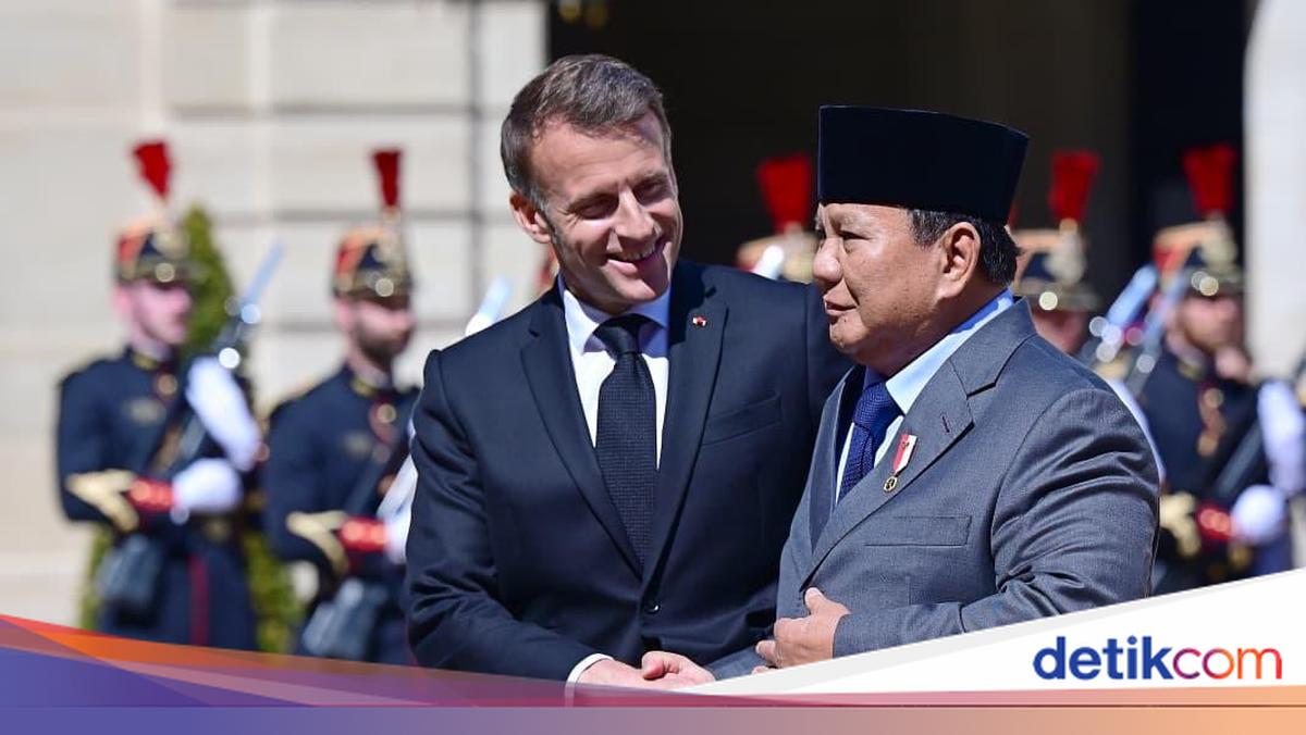 Pertemuan Prabowo dan Macron di Paris Bahas Penguatan Kerja Sama Alutsista
